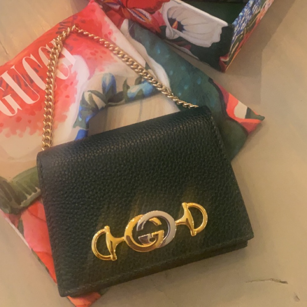Gucci Coin Case with Chain